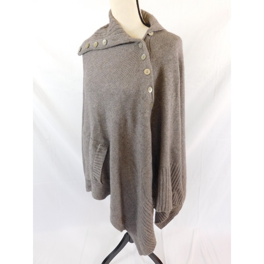 Oonagh by Nanette Lepore Oversized Poncho Sweater Small - Picture 2 of 9